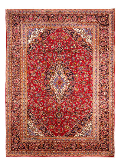 Keshan Teppich 256x352cm - Perserteppich - rot