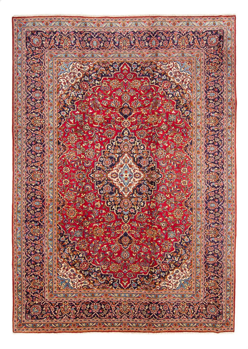 Keshan Teppich 255x355cm - Perserteppich - rost