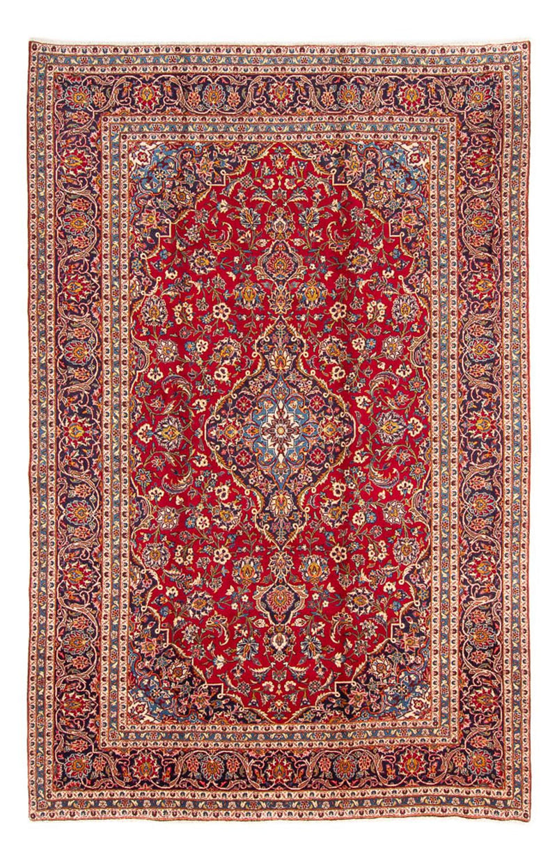 Keshan Teppich 244x374cm - Perserteppich - rot