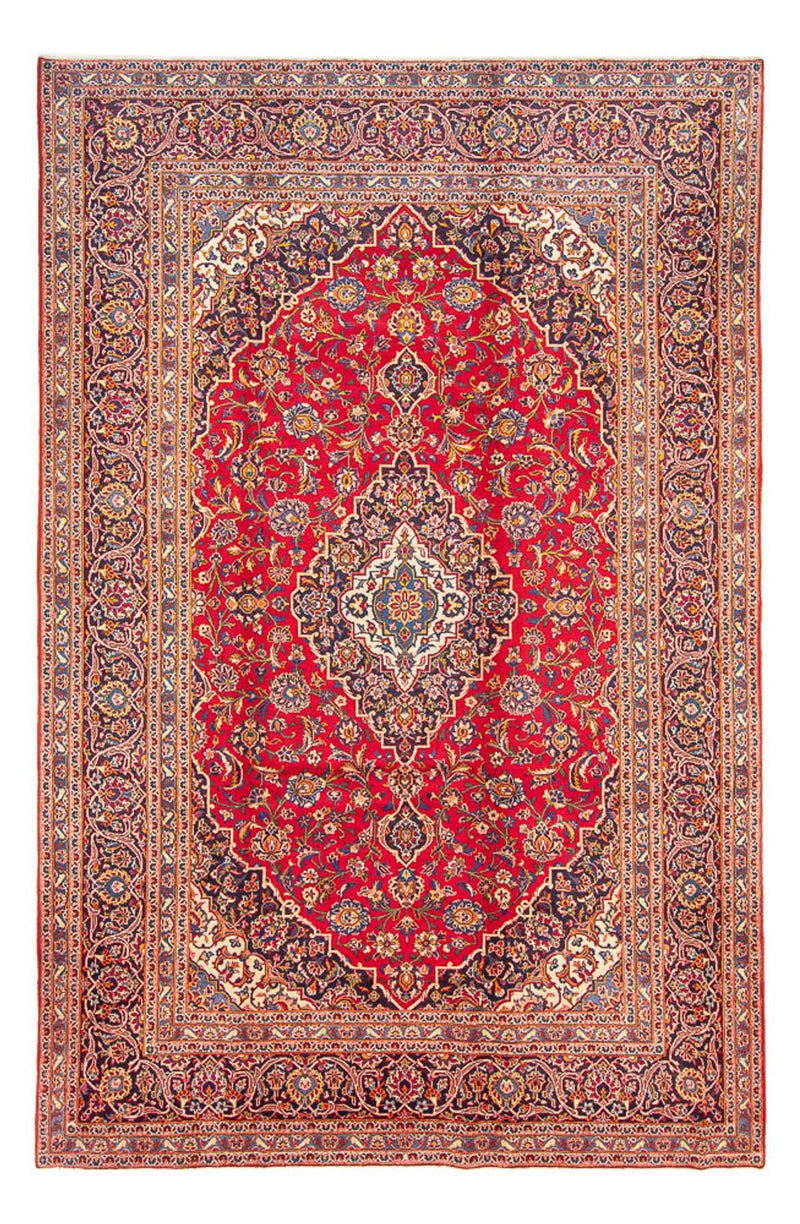 Keshan Teppich 248x372cm - Perserteppich - rot