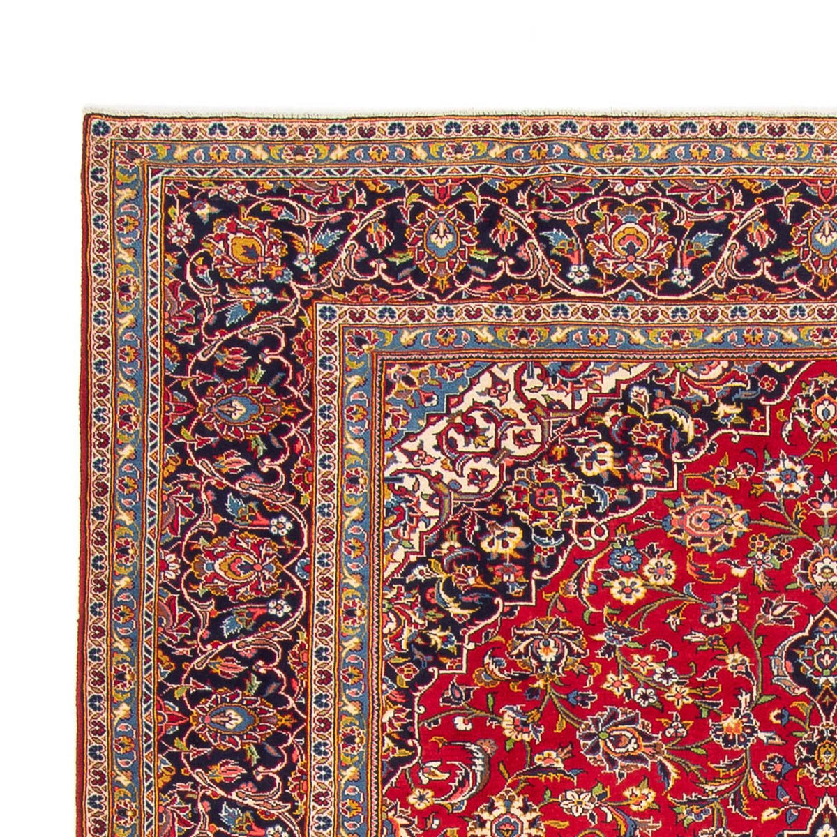 Keshan Teppich 264x350cm - Perserteppich - rot