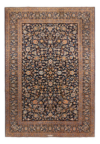 Keshan Teppich 267x369cm - Perserteppich - dunkelblau – product image