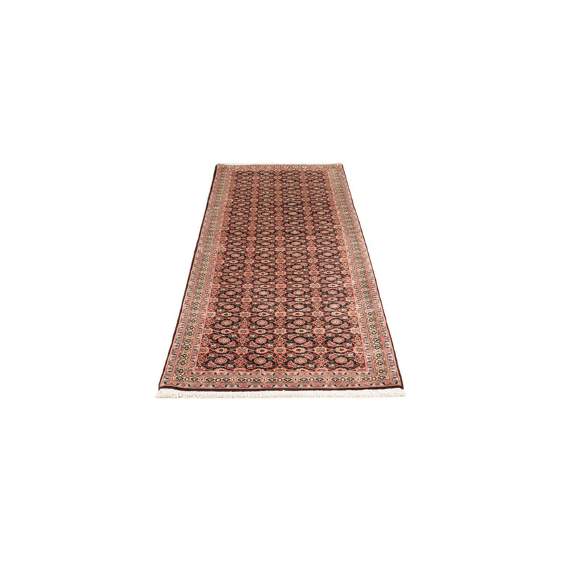 Täbriz - 50 Raj Teppich 67x198cm - Perserteppich - dunkelblau