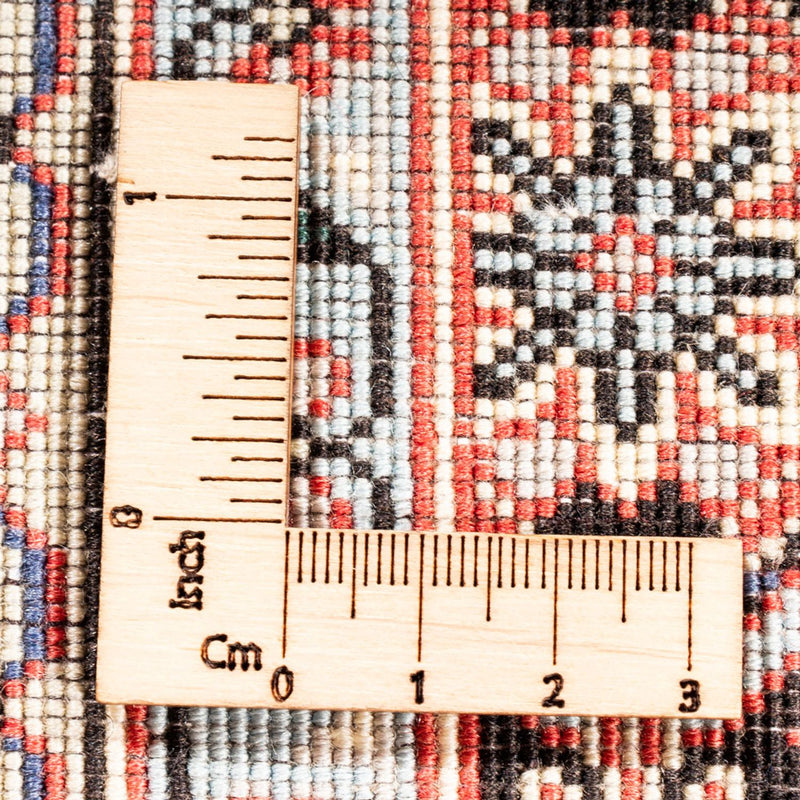 Täbriz - 50 Raj Teppich 67x198cm - Perserteppich - dunkelblau