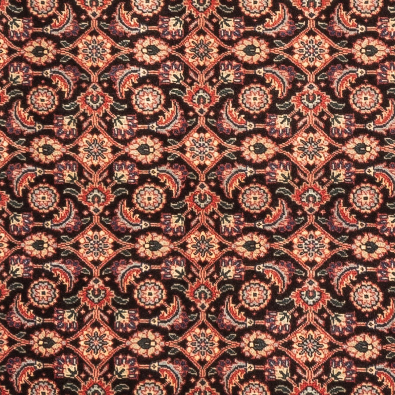Täbriz - 50 Raj Teppich 68x200cm - Perserteppich - dunkelblau