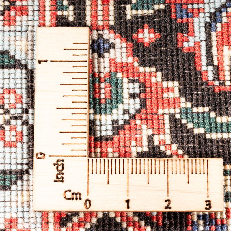 Täbriz - 50 Raj Teppich 68x200cm - Perserteppich - dunkelblau