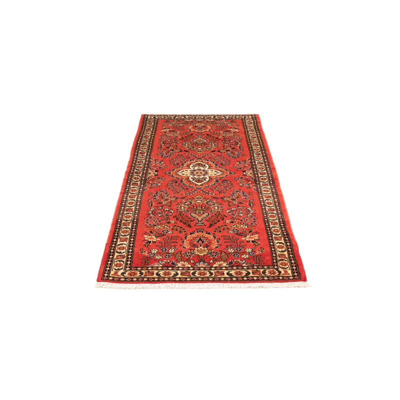 Hamadan Teppich 82x186cm - Perserteppich - lachs