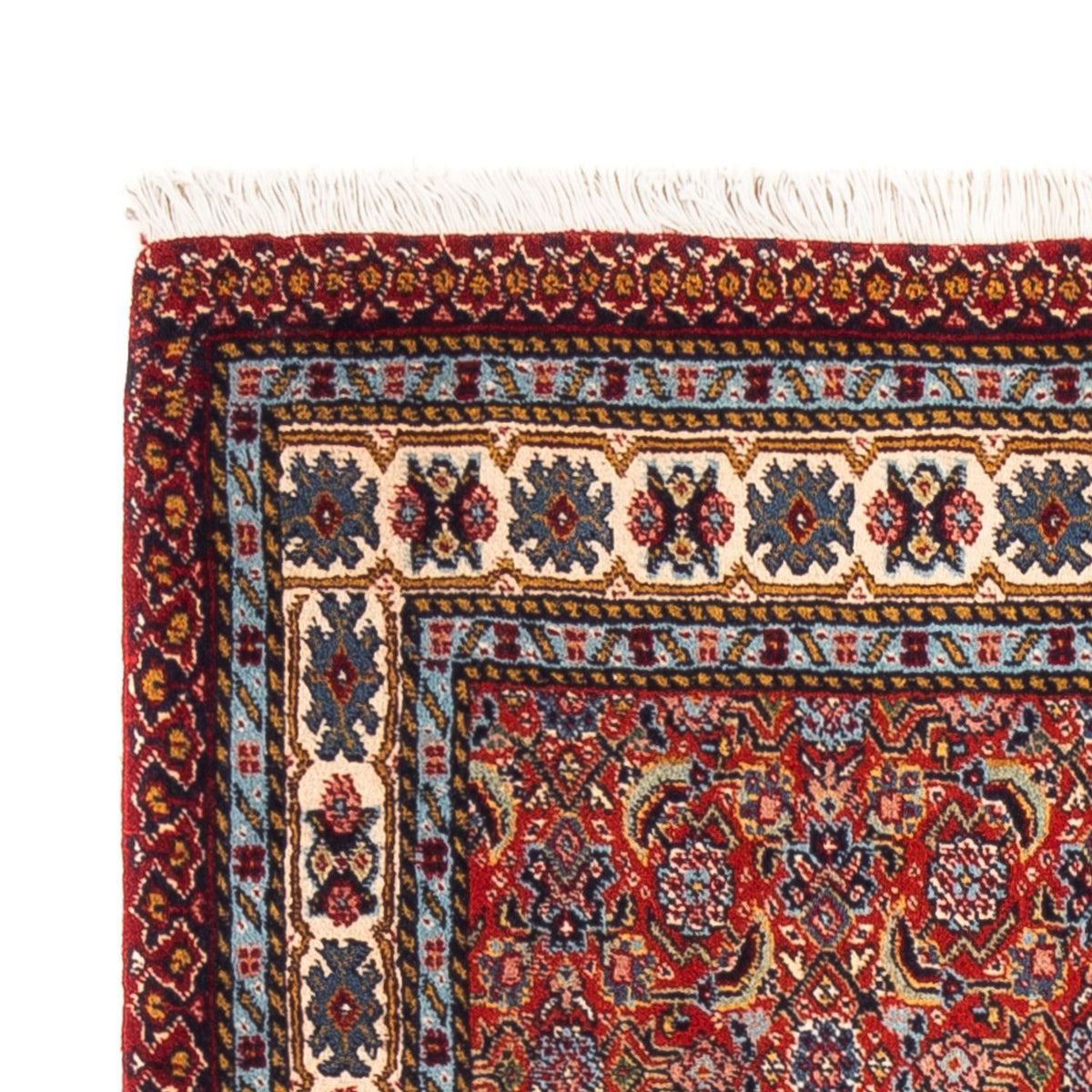 Täbriz Teppich 95x209cm - Perserteppich - rot