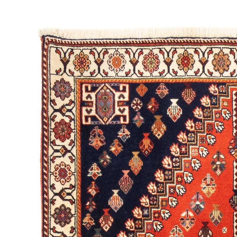 Kaschkuli Teppich 85x200cm - Perserteppich - rot