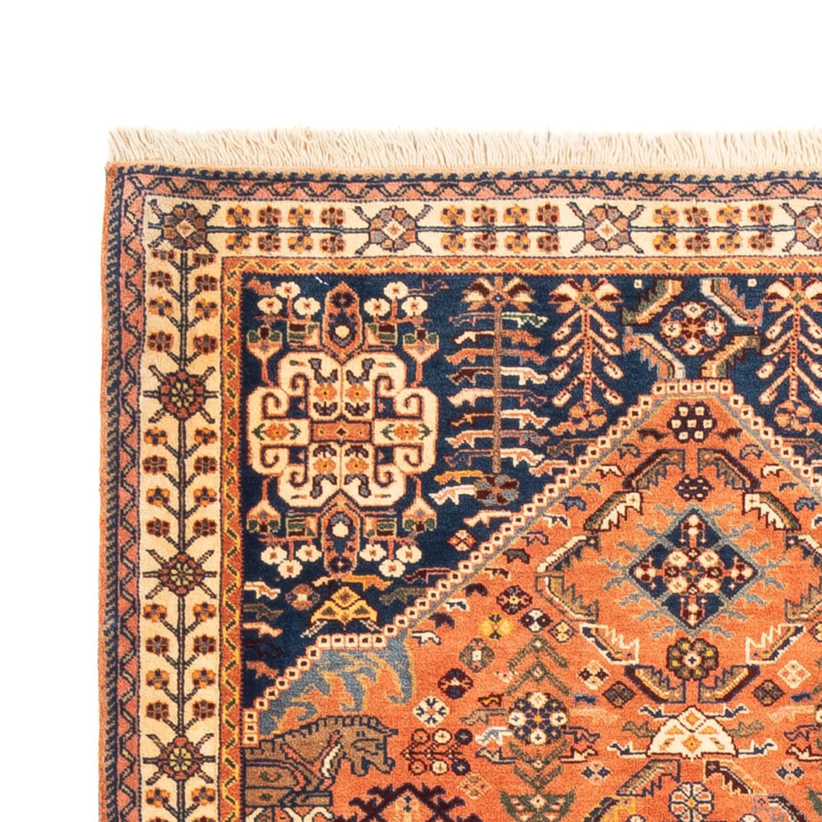 Kaschkuli Teppich 84x195cm - Perserteppich - rot