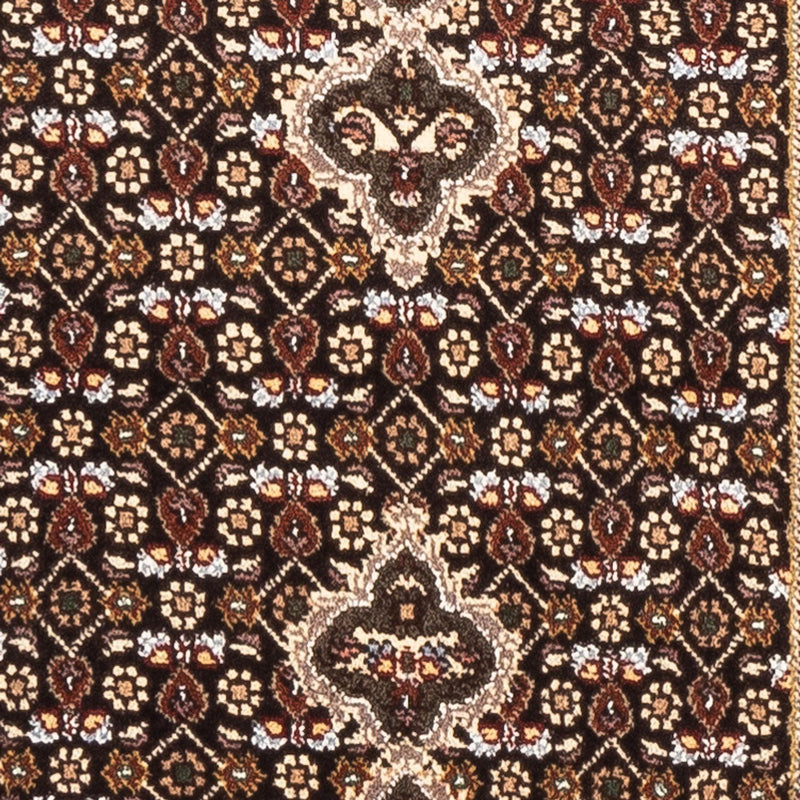 Täbriz - 40 Raj Teppich 75x196cm - Perserteppich - dunkelblau
