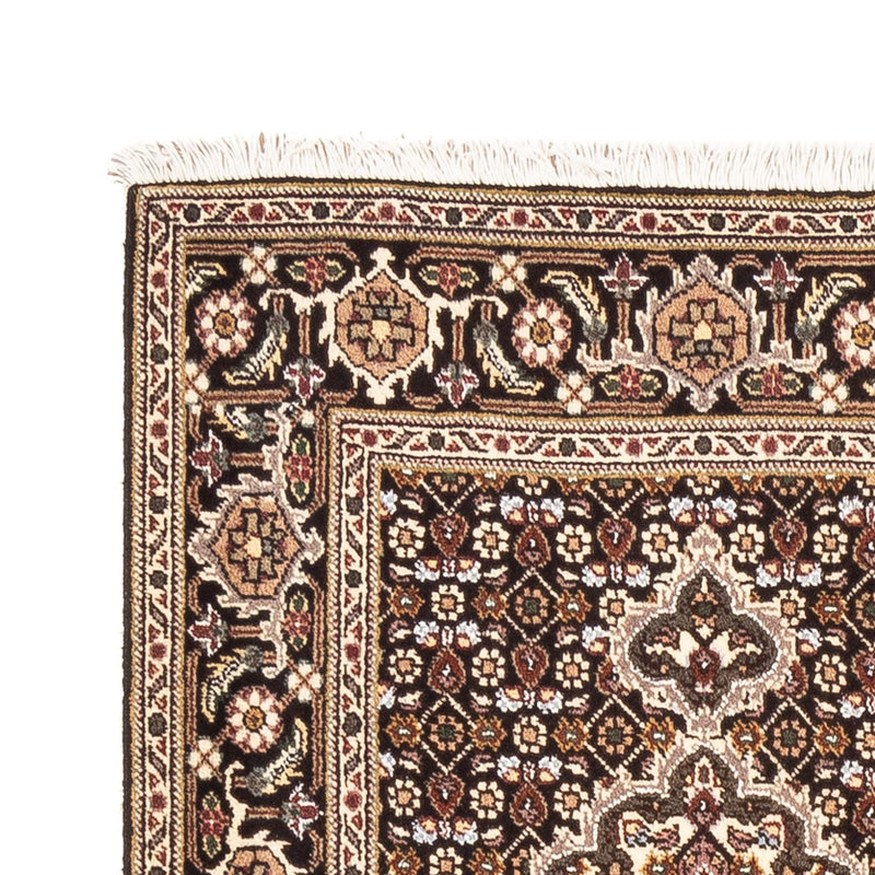 Täbriz - 40 Raj Teppich 75x196cm - Perserteppich - dunkelblau