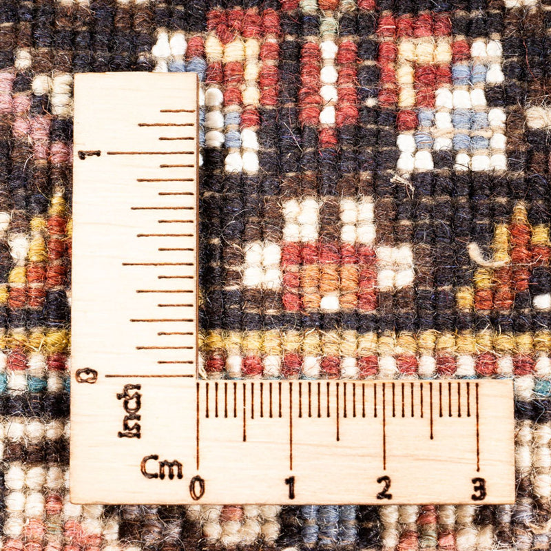 Täbriz - 40 Raj Teppich 80x196cm - Perserteppich - dunkelblau