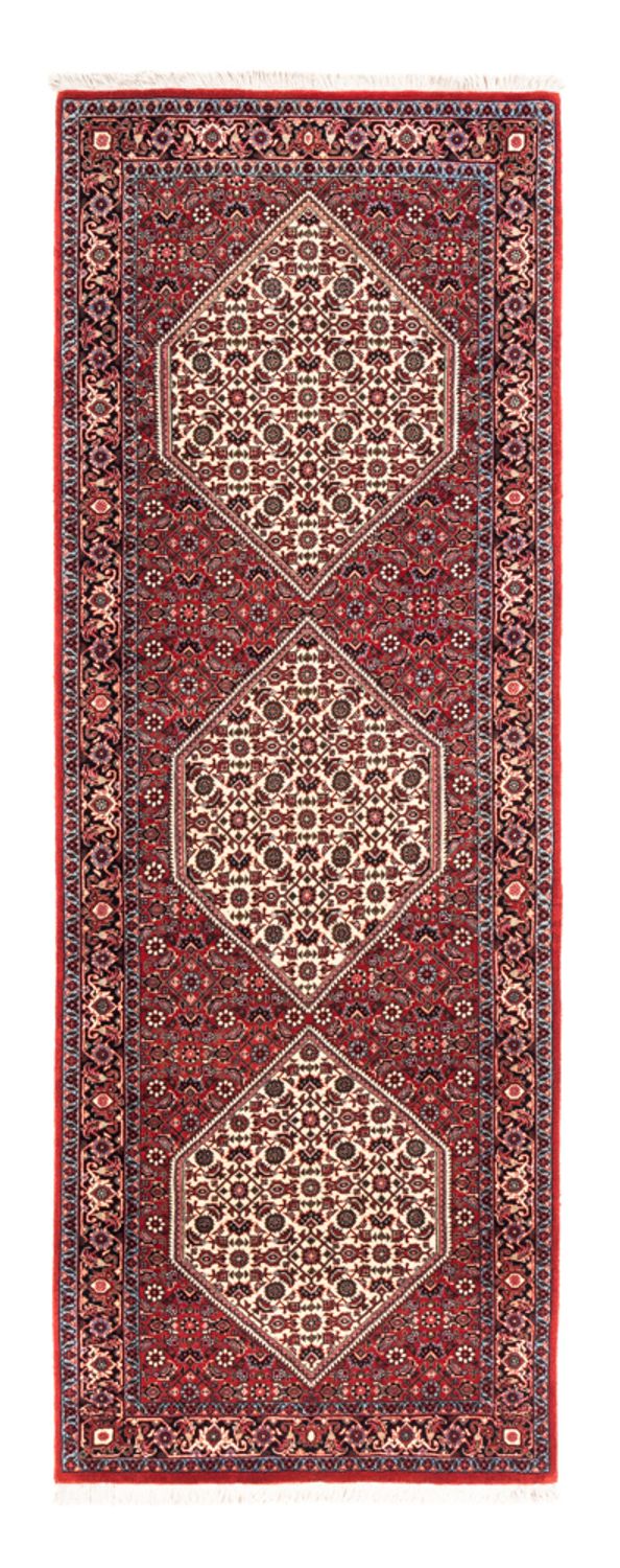 Bidjar - Takab Teppich 77x211cm - Perserteppich - rot