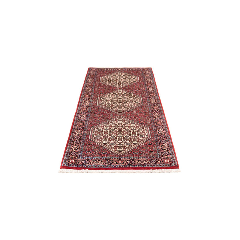 Bidjar - Takab Teppich 77x211cm - Perserteppich - rot