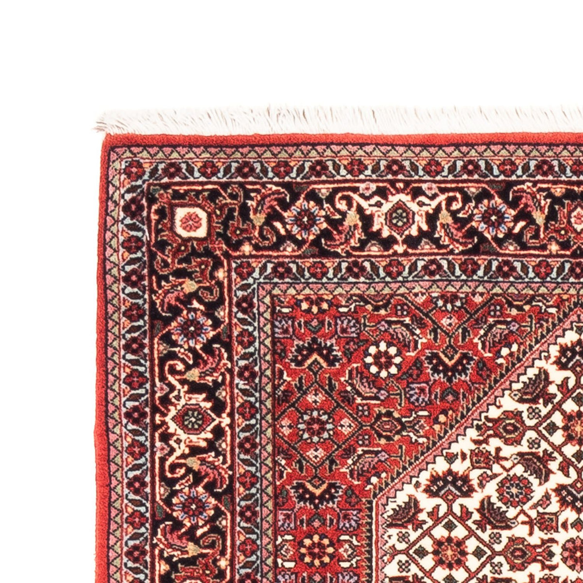 Bidjar - Takab Teppich 80x196cm - Perserteppich - rot