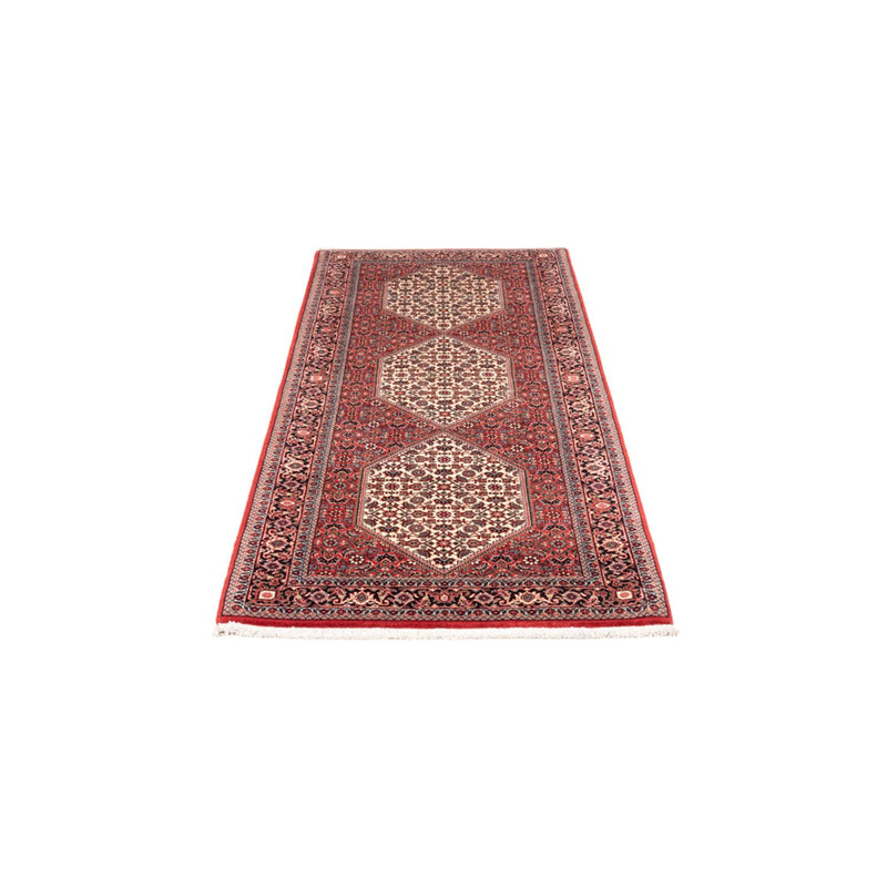 Bidjar - Takab Teppich 80x196cm - Perserteppich - rot