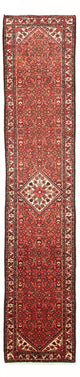 Hamadan Teppich 80x392cm - Perserteppich - rot