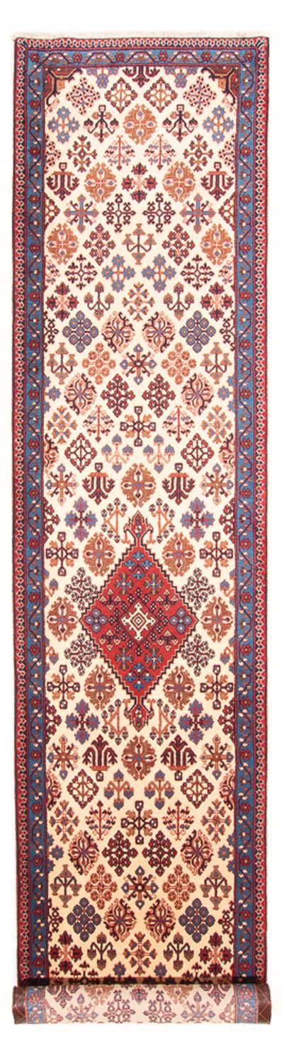 Meymeh Teppich 95x440cm - Perserteppich - creme