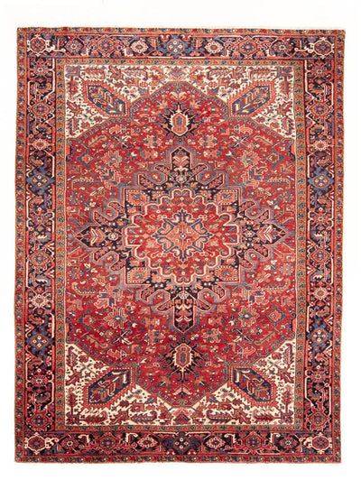 Heriz Teppich 228x320cm - Perserteppich - rot