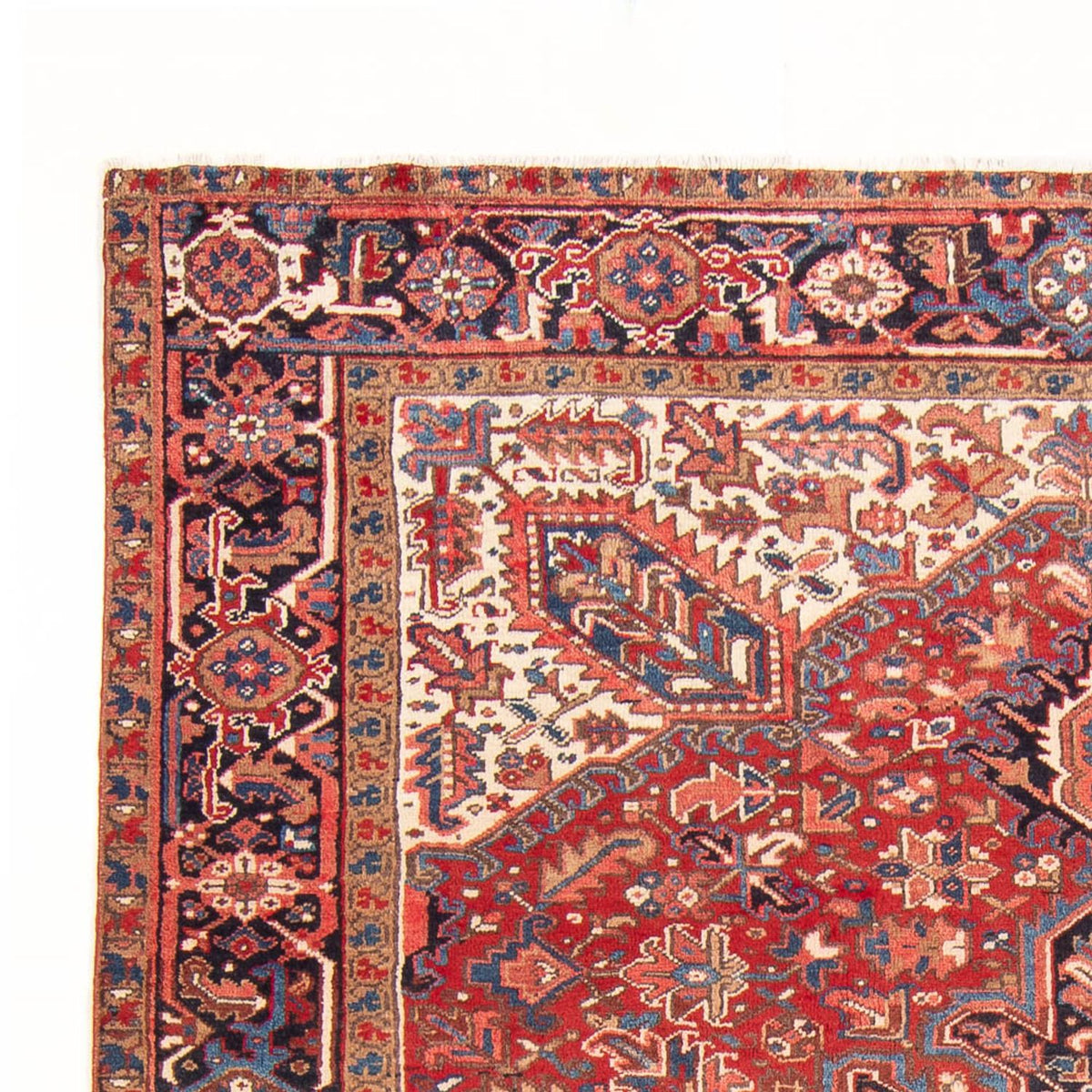 Heriz Teppich 228x320cm - Perserteppich - rot