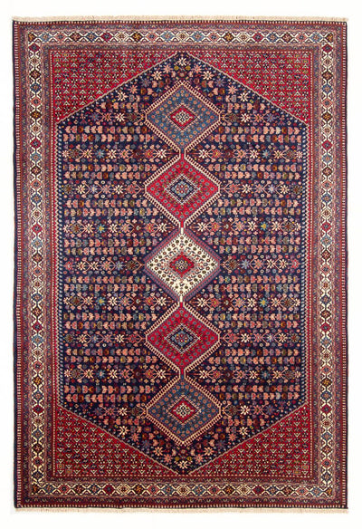 Yalameh Teppich 200x300cm - Perserteppich - dunkelblau