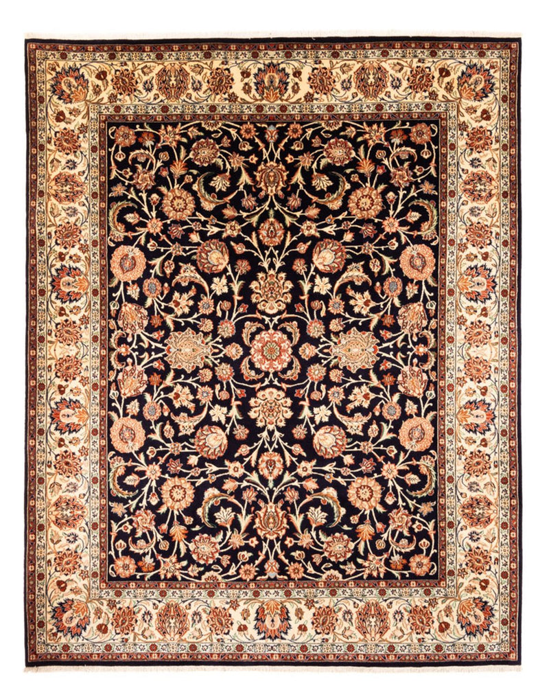 Maschad Teppich 216x274cm - Perserteppich - dunkelbeige