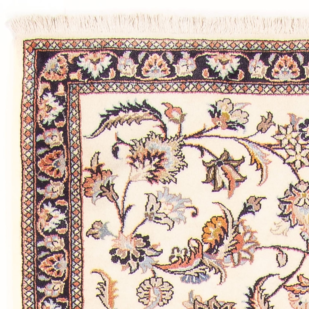 Maschad Teppich 75x393cm - Perserteppich - creme