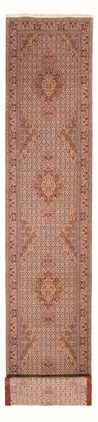 Täbriz - 50 Raj Teppich 78x407cm - Perserteppich - beige – product image