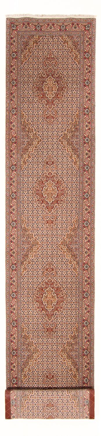 Täbriz - 50 Raj Teppich 78x407cm - Perserteppich - beige