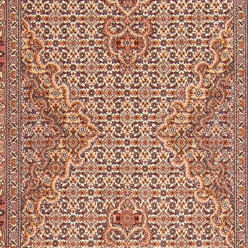 Täbriz - 50 Raj Teppich 78x407cm - Perserteppich - beige