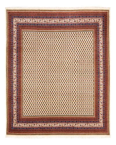 Mir Teppich 210x254cm - Perserteppich - hellbeige