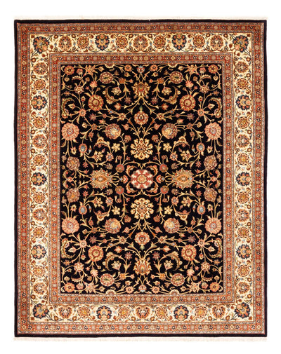 Maschad Teppich 215x273cm - Perserteppich - dunkelblau