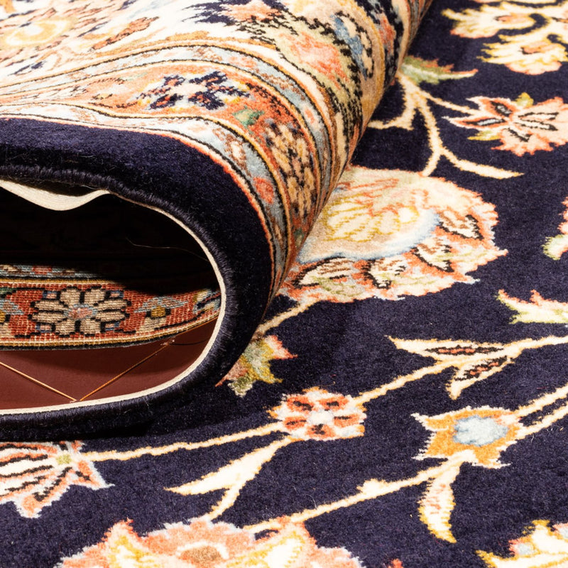 Maschad Teppich 215x273cm - Perserteppich - dunkelblau