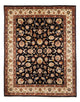 Maschad Teppich 218x280cm - Perserteppich - dunkelblau