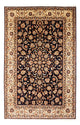 Maschad Teppich 200x304cm - Perserteppich - dunkelblau