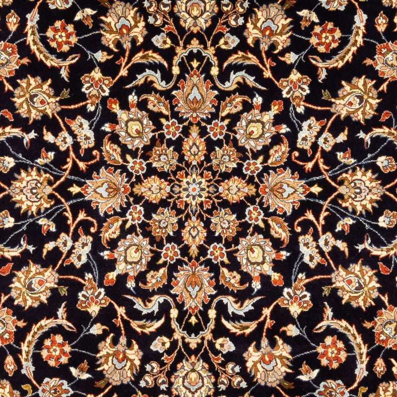 Maschad Teppich 200x304cm - Perserteppich - dunkelblau