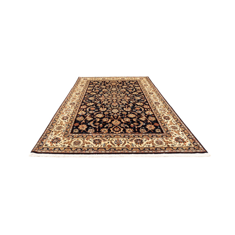 Maschad Teppich 200x304cm - Perserteppich - dunkelblau