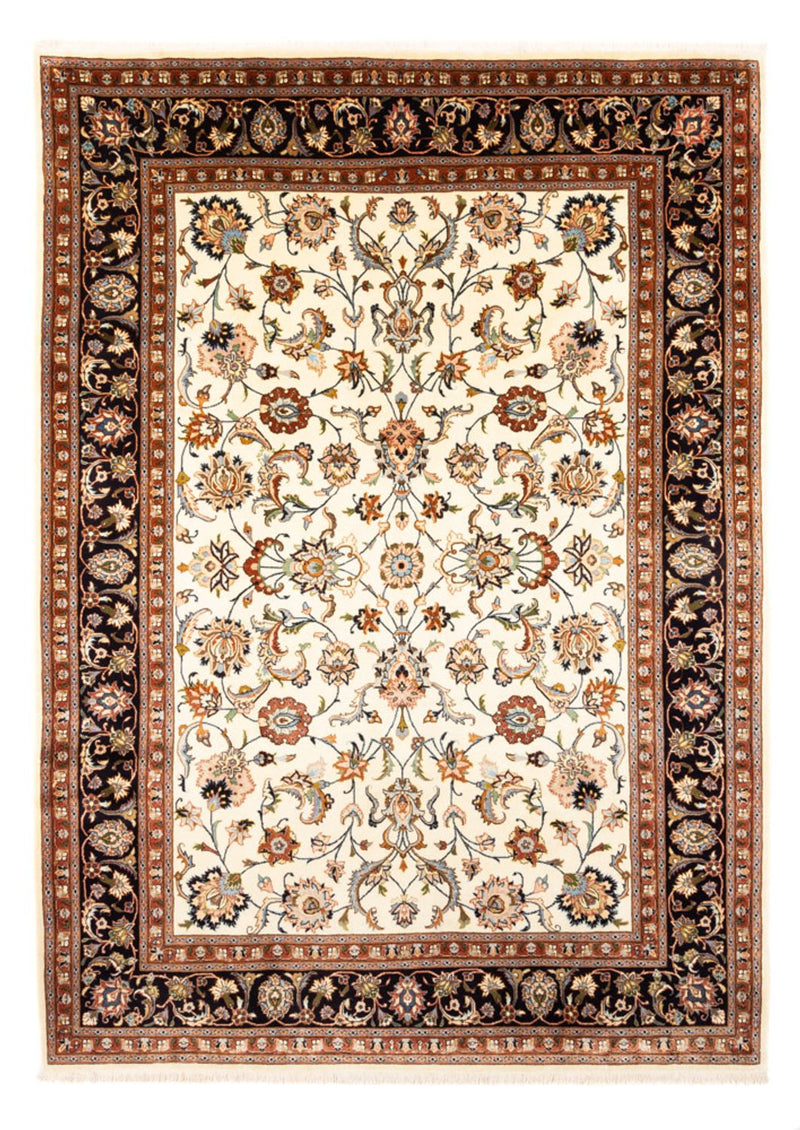 Maschad Teppich 200x295cm - Perserteppich - creme