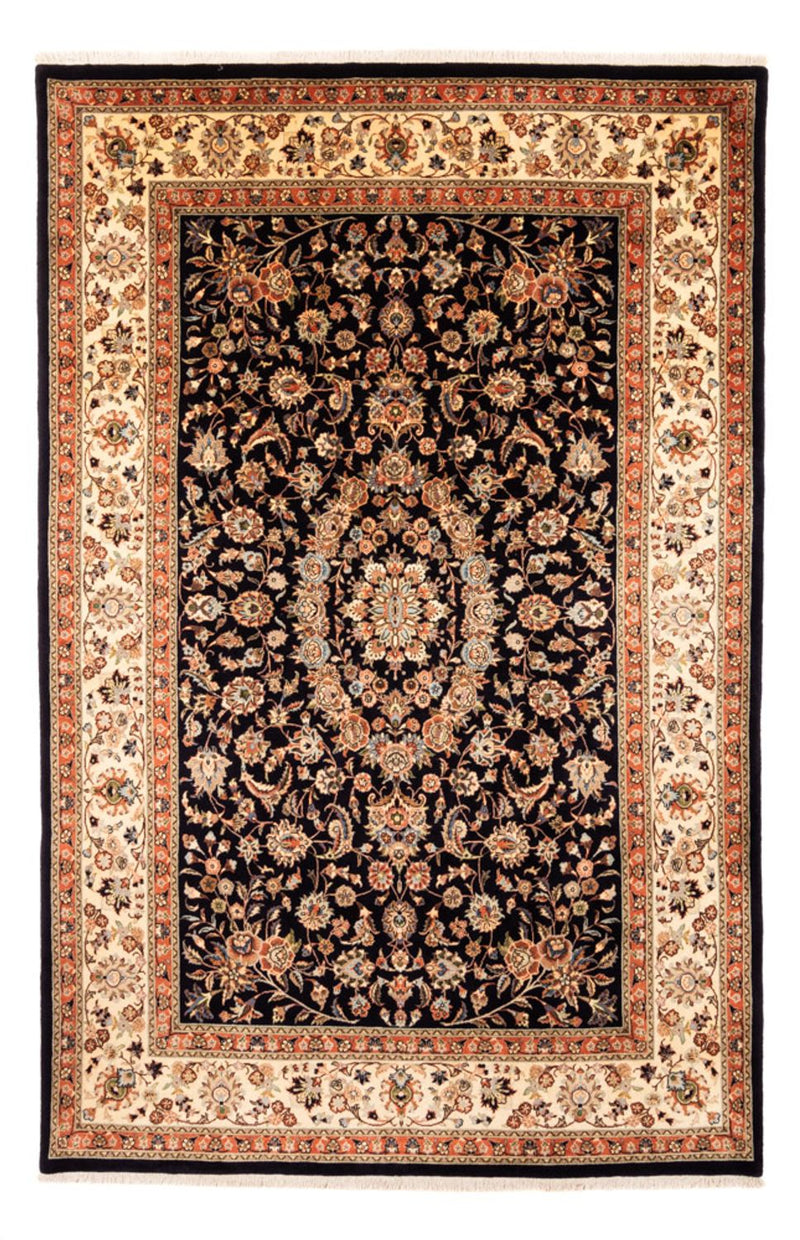 Maschad Teppich 197x300cm - Perserteppich - dunkelblau