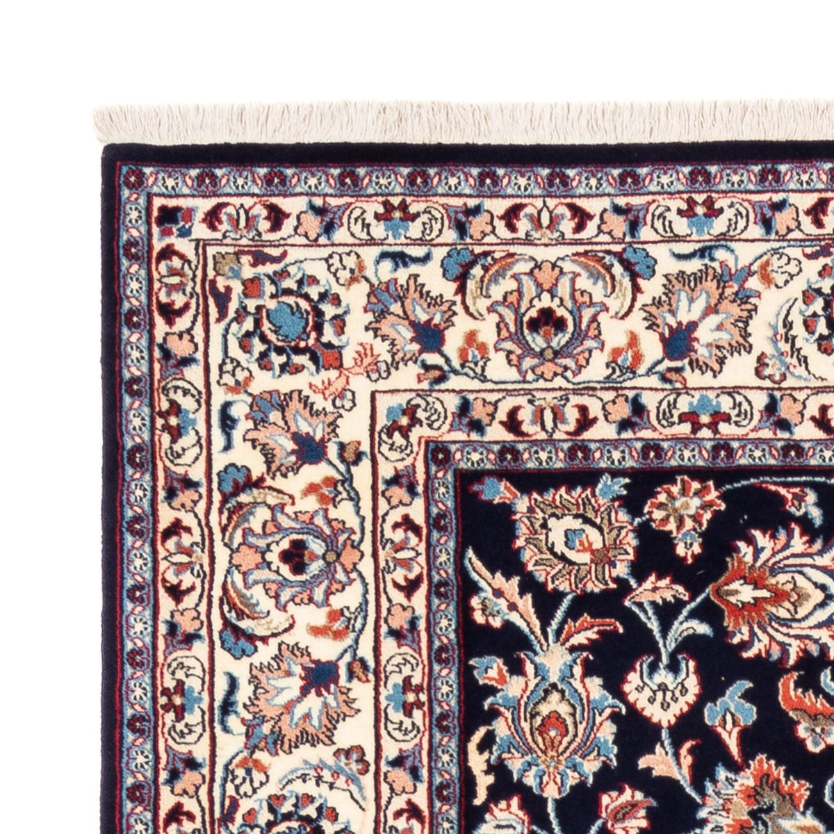 Maschad Teppich 194x250cm - Perserteppich - dunkelblau