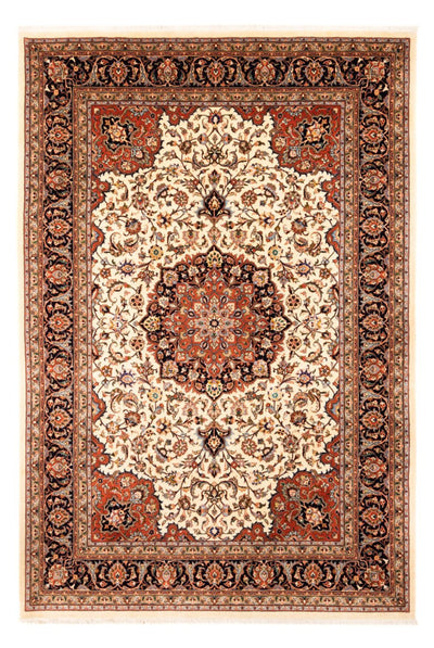 Maschad Teppich 202x297cm - Perserteppich - creme