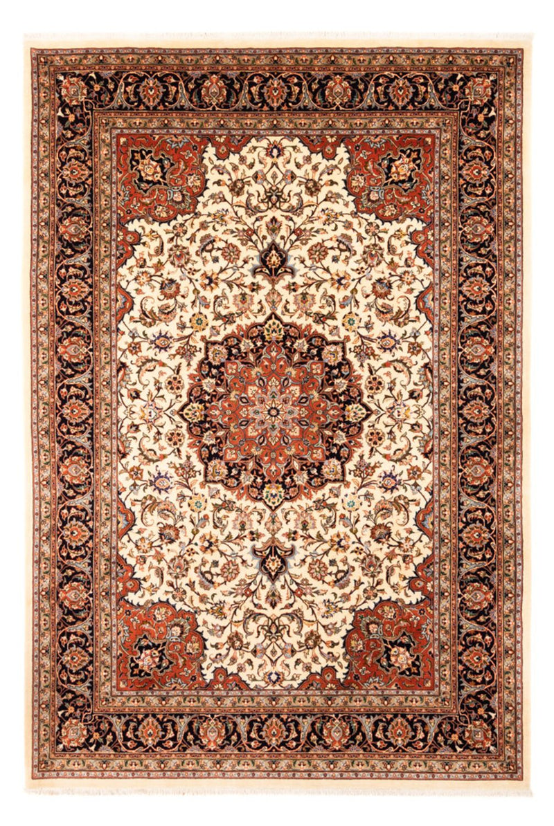 Maschad Teppich 202x297cm - Perserteppich - creme