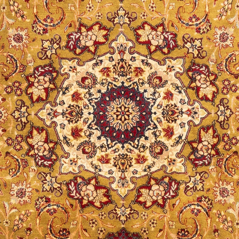 Ghom Teppich 162x228cm - Perserteppich - camel