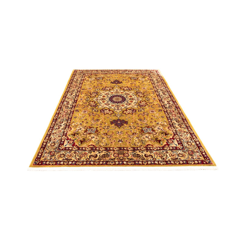 Ghom Teppich 162x228cm - Perserteppich - camel