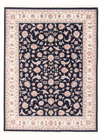 Täbriz - 50 Raj Teppich 150x200cm - Perserteppich - dunkelblau – product image