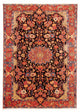 Nahavand Teppich 195x278cm - Perserteppich - dunkelblau