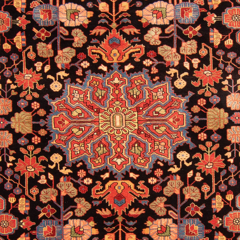 Nahavand Teppich 195x278cm - Perserteppich - dunkelblau