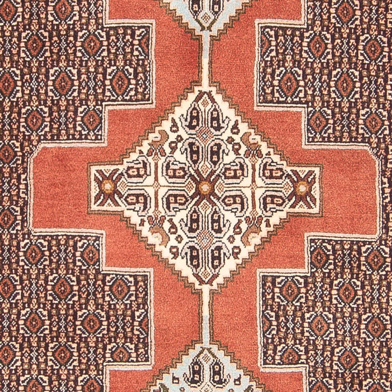 Senneh Teppich 92x410cm - Perserteppich - rot