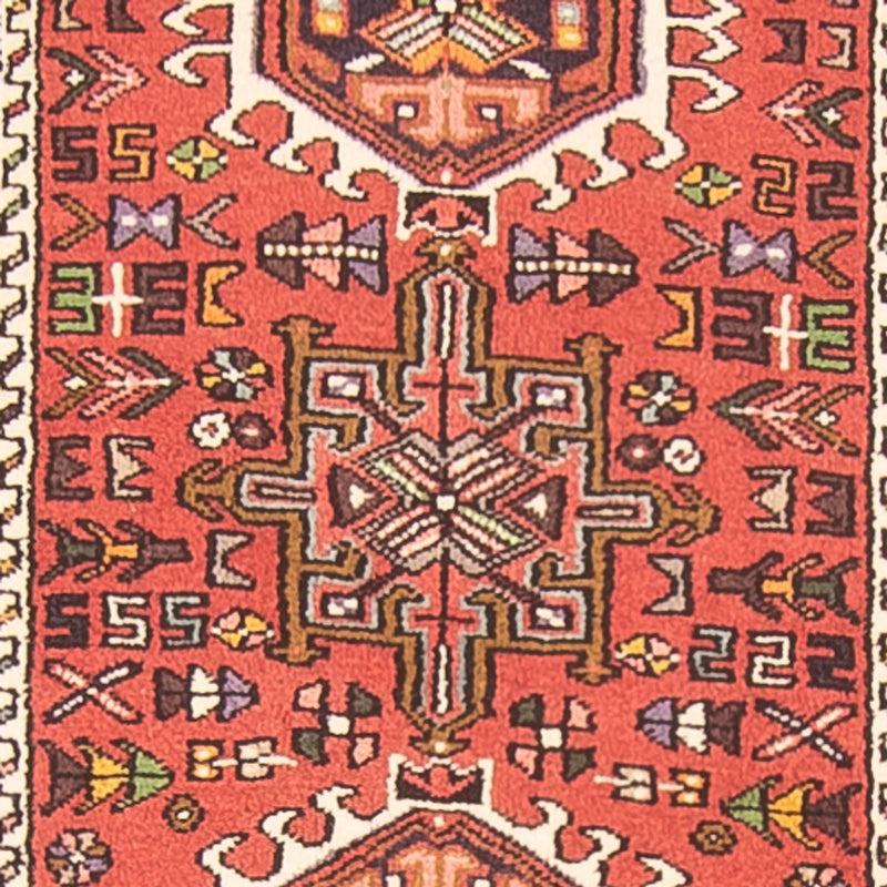 Hamadan Teppich 77x481cm - Perserteppich - rot